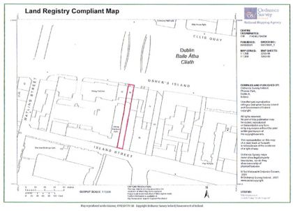 14 Ushers Island Dublin Land Registry Compliant Map