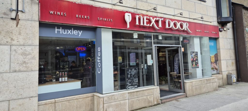 next door off license cork